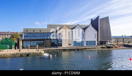 Shetland Museum & Archive/Shetland Museum und Archiv at Hay's Dock, Lerwick, Shetlandinseln, Schottland, UK Stockfoto