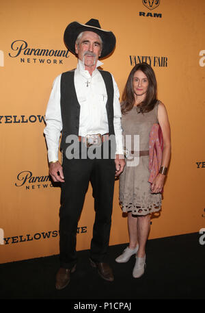 LOS ANGELES, Ca - 11. Juni: die Gäste, bei der Premiere von Yellowstone bei Paramount Studios in Los Angeles, Kalifornien am 11. Juni 2018. Credit: Faye Sadou/MediaPunch Stockfoto