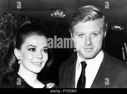 Original Film Titel: DIESE EIGENSCHAFT WIRD VERURTEILT. Englischer Titel: DIESE EIGENSCHAFT WIRD VERURTEILT. Regisseur: Sydney Pollack. Jahr: 1966. Stars: Natalie Wood, Robert Redford. Quelle: Paramount/SEVEN ARTS/RAY STARK/Album Stockfoto