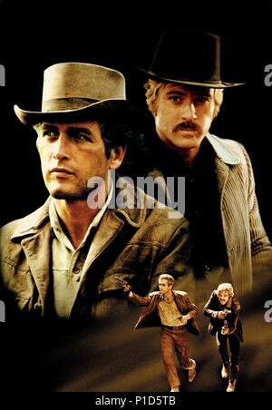 Original Film Titel: Butch Cassidy und Sundance Kid. Englischer Titel: Butch Cassidy und Sundance Kid. Regisseur: GEORGE ROY HILL. Jahr: 1969. Stars: Paul Newman, Robert Redford. Quelle: 20th Century Fox/Album Stockfoto