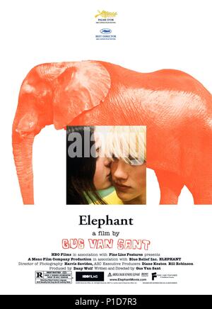 Original Film Titel: Elefant. Englischer Titel: Elefant. Regisseur: GUS VAN SANT. Jahr: 2003. Credit: HBO/Album Stockfoto