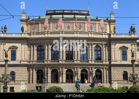 Tschechische Republik, Prag Rudolfinum, Konzerthalle, Stockfoto