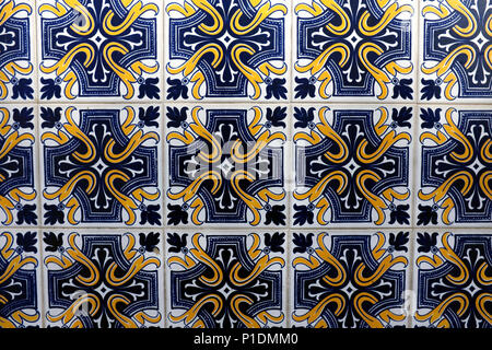 Azulejo Kacheln, Lissabon, Portugal Stockfoto