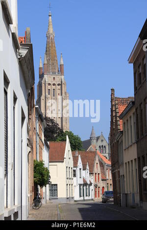 Ein Spaziergang durch Brügge Stockfoto