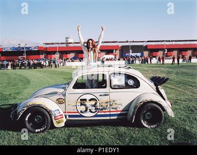 Original Film Titel: HERBIE: vollständig geladen. Englischer Titel: HERBIE: vollständig geladen. Film Regie: ANGELA ROBINSON. Jahr: 2005. Stars: LINDSAY LOHAN. Quelle: WALT DISNEY PICTURES/Cartwright, Richard/Album Stockfoto