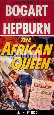 Original Film Titel: DER AFRICAN QUEEN. Englischer Titel: THE AFRICAN QUEEN. Regisseur: John HUSTON. Jahr: 1951. Quelle: UNITED ARTISTS/Album Stockfoto