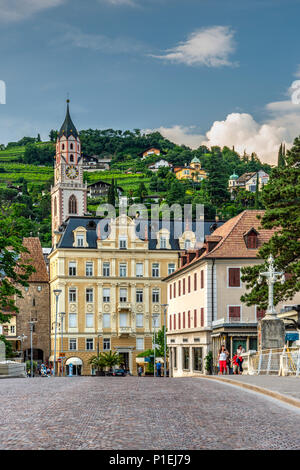 Meran - Meran, Trentino Alto Adige - Südtirol, Italien Stockfoto