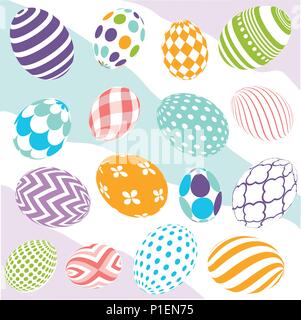 Nahtlose Ostern Muster Stock Vektor