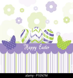 Nahtlose Ostern Muster Stock Vektor