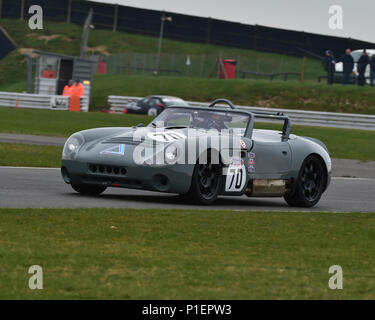 Stuart Daburn, TVR Tuscan Challenge, moderne Klassiker, Nextec Puma Cup, CSCC, Snetterton Rennstrecke, Snetterton, Norfolk, England, Samstag, 7. Stockfoto