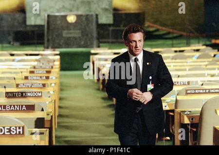 Original Film Titel: DER DOLMETSCHER. Englischer Titel: DER DOLMETSCHER. Regisseur: Sydney Pollack. Jahr: 2005. Stars: Sean Penn. Quelle: UNIVERSAL PICTURES/BRAY, Phil/Album Stockfoto
