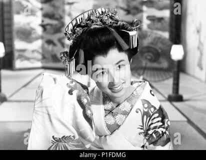 Original Film Titel: MADAMA BUTTERFLY. Englischer Titel: MADAME BUTTERFLY. Film Regie: CARMINE GALLONE. Jahr: 1954. Stars: KAORU YACHIGUSA. Credit: RIZZOLI/TOHO/PRODUZIONE GALLONE/Album Stockfoto