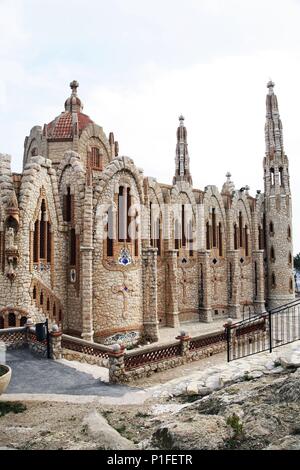 Spanien - Valencia autonome Region-Vinalopó (Kreis) - Alicante. Novelda; Santuario modernista de La Magdalena. Stockfoto