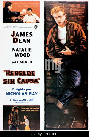 Original Film Titel: REBELLEN OHNE URSACHE. Englischer Titel: REBELLEN OHNE URSACHE. Regisseur: Nicholas Ray. Jahr: 1955. Quelle: WARNER BROTHERS/Album Stockfoto