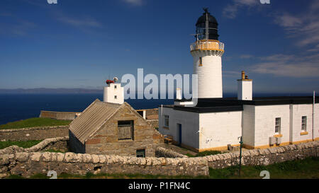 Europa, Schottland, Vereinigtes Königreich, England, Landschaft, Dunnett Head Lighthouse, Leuchtturm,, Europa, Schottland, Grossbritannien, Landschaft, Leuchtturm Stockfoto