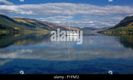 Europa, Schottland, Vereinigtes Königreich, England, Landschaft, Loch Duich,, Europa, Schottland, Grossbritannien, Landschaft Stockfoto