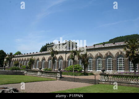 Margam Orangerie, in Margam Country Park, Port Talbot in der Nähe von Swansea Stockfoto