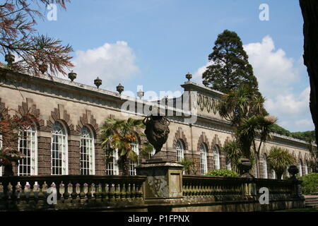 Margam Orangerie in Margam Park, Port Talbot, Swansea Stockfoto