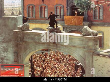 Original Film Titel: DIE MASKE DES ZORRO. Englischer Titel: DIE MASKE DES ZORRO. Regisseur: MARTIN CAMPBELL. Jahr: 1998. Stars: Antonio Banderas. Credit: AMBLIN ENTERTAINMENT/Album Stockfoto