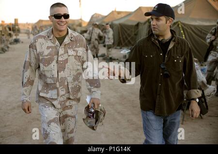 Original Film Titel: JARHEAD. Englischer Titel: JARHEAD. Regisseur: Sam Mendes. Jahr: 2005. Stars: Jake Gyllenhaal; SAM Mendes. Quelle: UNIVERSAL PICTURES/Duhamel, François/Album Stockfoto