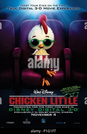 Original Film Titel: Chicken Little. Englischer Titel: Chicken Little. Regisseur: MARK DINDAL. Jahr: 2005. Quelle: WALT DISNEY PICTURES/Album Stockfoto