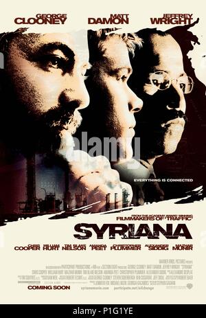 Original Film Titel: SYRIANA. Englischer Titel: SYRIANA. Regisseur: Stephen Gaghan. Jahr: 2005. Quelle: WARNER BROS. /Album Stockfoto