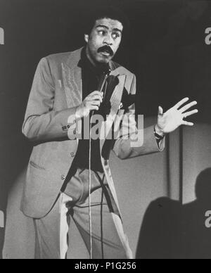 Original Film Titel: Richard Pryor live auf dem Sunset Strip. Englischer Titel: Richard Pryor live auf dem Sunset Strip. Regisseur: Joe LAYTON. Jahr: 1982. Stars: Richard Pryor. Quelle: Columbia Pictures Corporation/RASTAR BILDER / Album Stockfoto