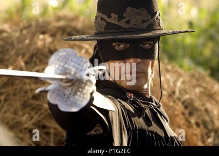 Original Film Titel: DIE LEGENDE DES ZORRO. Englischer Titel: DIE LEGENDE DES ZORRO. Regisseur: MARTIN CAMPBELL. Jahr: 2005. Stars: Antonio Banderas. Quelle: Columbia Pictures/COOPER, ANDREW/Album Stockfoto