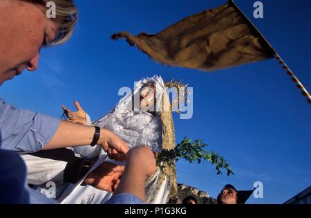 Spanien - Katalonien - Ribera d'Ebre (Kreis) - TARRAGONA. Dia de l'Ermita, aplec de l'Ermita del Remei, Flix, Ribera d'Ebre, Tarragona. Stockfoto