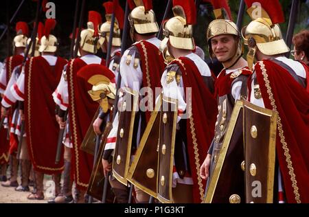 Spanien - Katalonien - Ribera d'Ebre (Kreis) - TARRAGONA. Armats, Kreuzweg, Divendres Sant, Setmana Santa, La Palma d'Ebre, Ribera d'Ebre, Tarragona. Stockfoto