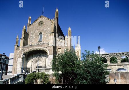 Spanien - MADRID - Area Metropolitana Madrid (Bezirk). Iglesia de los Jerónimos. Stockfoto