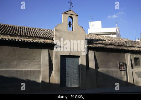 Spanien - El Altiplano (Kreis) - MURCIA. Yecla; Ermita de San Roque. Stockfoto