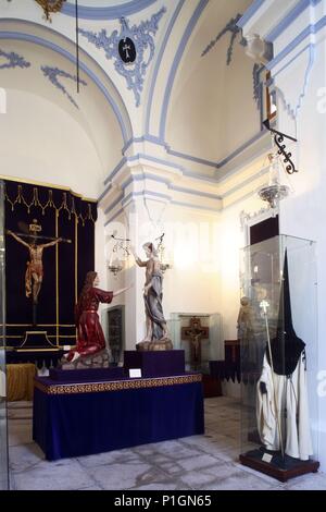 Spanien - El Altiplano (Kreis) - MURCIA. Jumilla; Ermita de San Antón/Museo de la Semana Santa. Stockfoto