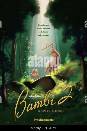 Original Film Titel: BAMBI II. Englischer Titel: BAMBI II. Regisseur: Brian PIMENTAL. Jahr: 2006. Credit: DISNEYTOON STUDIOS/Album Stockfoto