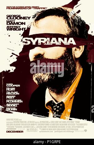 Original Film Titel: SYRIANA. Englischer Titel: SYRIANA. Regisseur: Stephen Gaghan. Jahr: 2005. Quelle: WARNER BROS. /Album Stockfoto