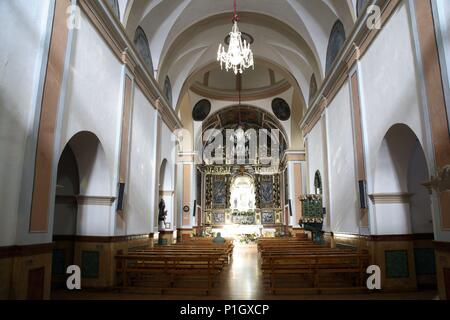 Spanien - Las Bardenas y Tudela (Kreis) - NAVARRA. Cintruénigo; Basílica de la Purísima Concepción (Manierista). Stockfoto