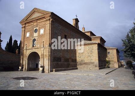 Spanien - Las Bardenas y Tudela (Kreis) - NAVARRA. Cintruénigo; Basílica de la Purísima Concepción (Manierista). Stockfoto