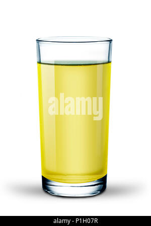 Farbenfrohe Cocktails im Glas Becher mit Eis Stockfoto