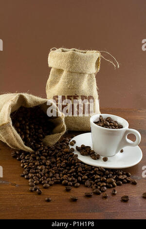 Erste Qualität italienischen Kaffee Stockfoto