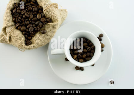 Erste Qualität italienischen Kaffee Stockfoto