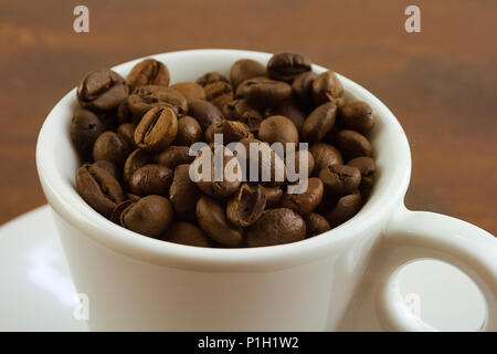 Erste Qualität italienischen Kaffee Stockfoto
