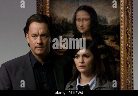 Original Film Titel: DER DA VINCI CODE. Englischer Titel: The DA VINCI CODE. Regisseur: Ron Howard. Jahr: 2006. Stars: Tom Hanks; Audrey Tautou; LEONARDO DA VINCI. Quelle: Columbia Pictures/Album Stockfoto