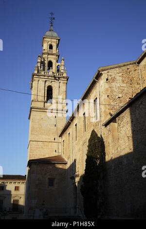 Spanien - Valencia autonome Region - La Costera (Kreis) - Valencia. Enguera; Iglesia de San Miguel. Stockfoto