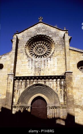 Spanien - Andalusien - La Campiña (Kreis) CORDOBA. Iglesia de San Miguel, portada. (Arquitectura gótica). Stockfoto