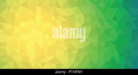 Gelb lime Low Poly Vektor gradient Textur. Bunte polygonalen Illustration, so gut wie ein Handy, Marketingmaterial, oder Website Hintergrund. Alle po Stock Vektor