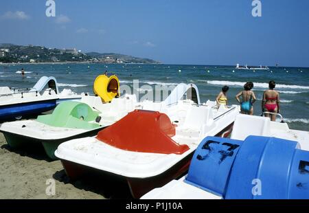 Spanien - Valencia autonome Region - La Plana Alta (Bezirk) - Castellón. Jandia, Playa, MARSUPIAL. Stockfoto