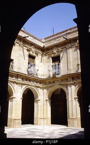 Spanien - La Huerta de Murcia (Kreis) - MURCIA. Murcia, Palacio Episcopal. Stockfoto