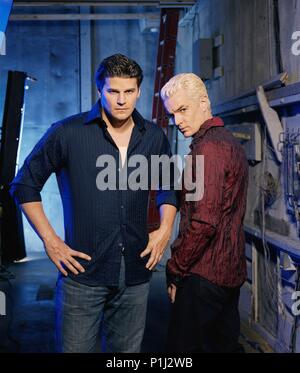 Original Film Titel: Angel-TV. Englischer Titel: Angel-TV. Regisseur: Joss Whedon, DAVID GREENWALT. Jahr: 1999. Stars: DAVID BOREANAZ; James Marsters. Quelle: 20th Century Fox TV/Album Stockfoto