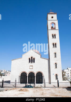 Die Griechisch-orthodoxe Kirche in Amman, Jordanien Stockfoto