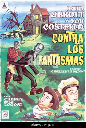 Original Film Titel: Abbott und Costello TREFFEN FRANKENSTEIN. Englischer Titel: Abbott und Costello TREFFEN FRANKENSTEIN. Regisseur: Charles Barton. Jahr: 1948. Quelle: UNIVERSAL INTERNATIONAL/Album Stockfoto